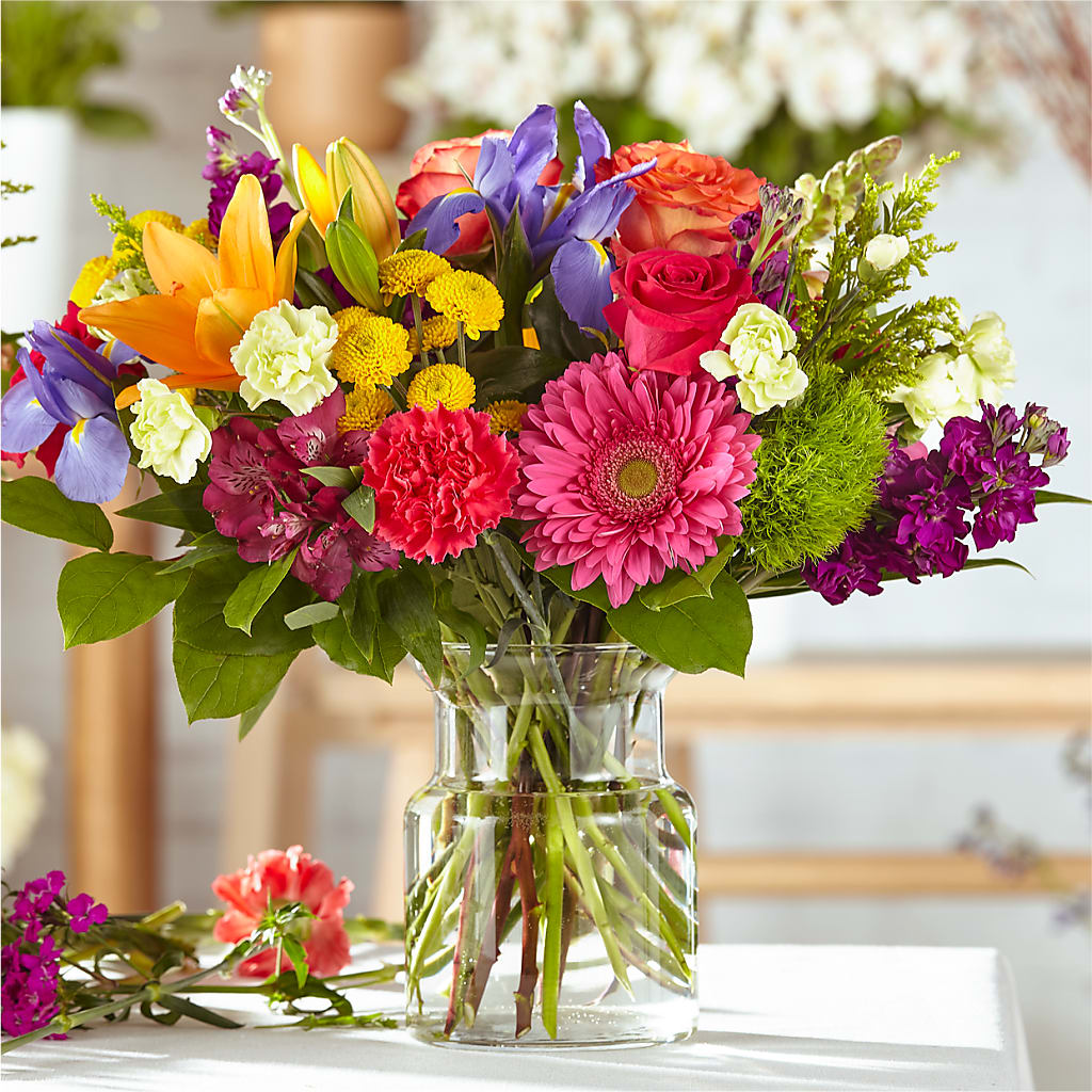 Bold & Bright – A Florist Original – Bloom Boutique Ny, Lake Grove NY