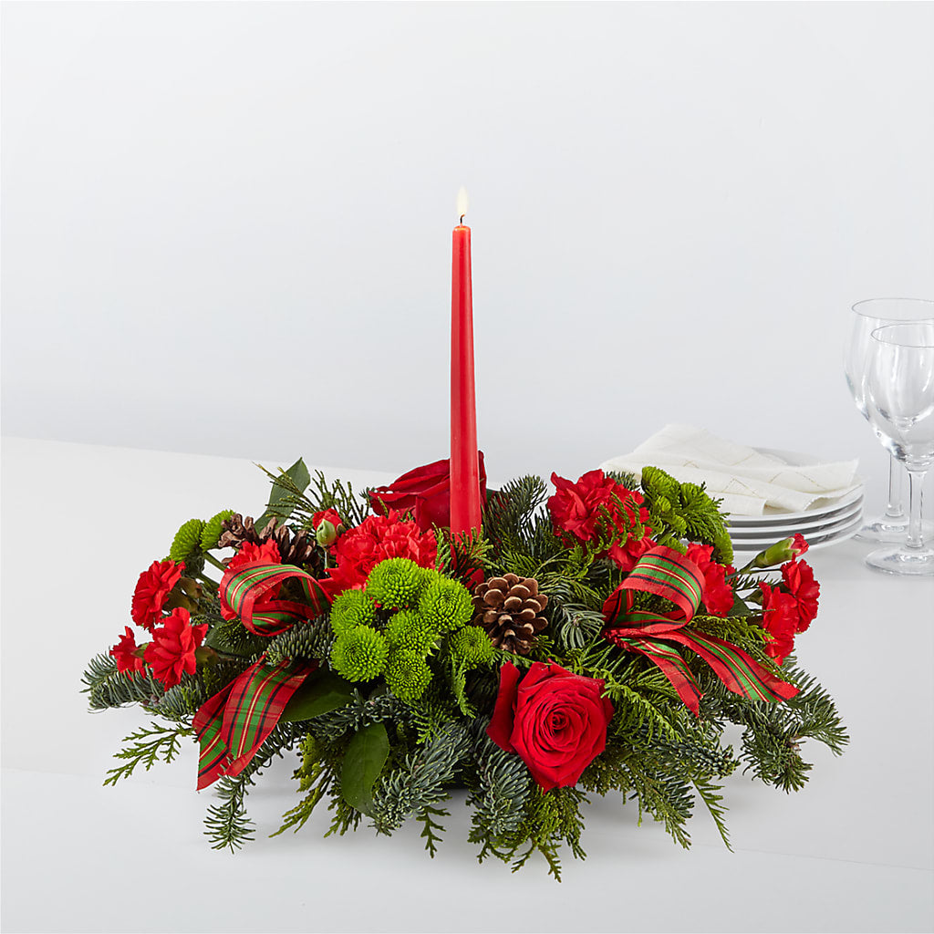 By the Candlelight Centerpiece – Bloom Boutique Ny, Lake Grove NY