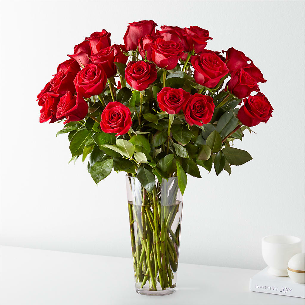 Long Stem Red Rose Bouquet – Bloom Boutique Ny, Lake Grove NY