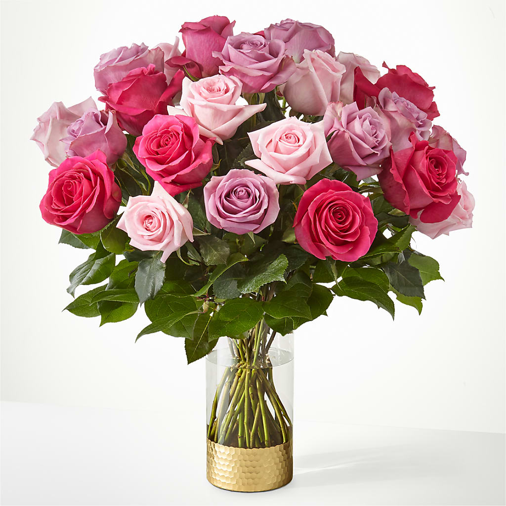 Pure Beauty Mixed Roses – Bloom Boutique Ny, Lake Grove NY