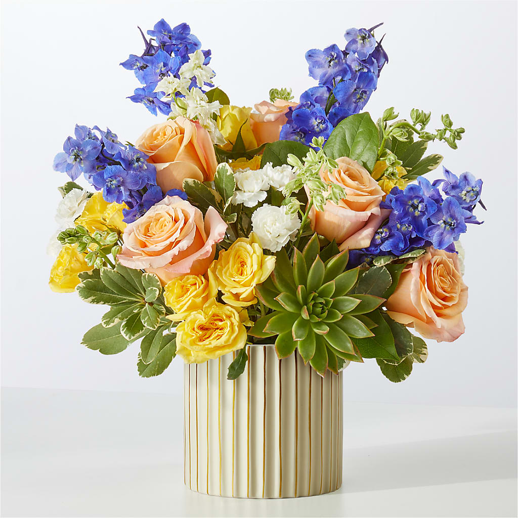 Cobalt Reverie Bouquet – Bloom Boutique Ny, Lake Grove NY