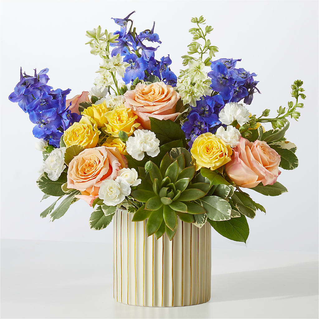 Cobalt Reverie Bouquet – Bloom Boutique Ny, Lake Grove NY
