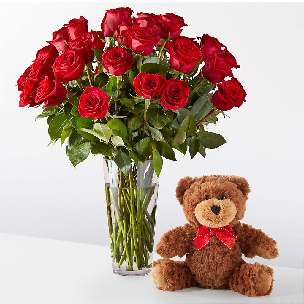 Romantic Long Stem Red Rose Bouquet Bundles – Bloom Boutique Ny, Lake Grove NY