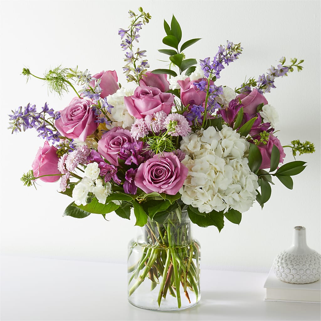 Violet Caress Bouquet – Bloom Boutique Ny, Lake Grove NY