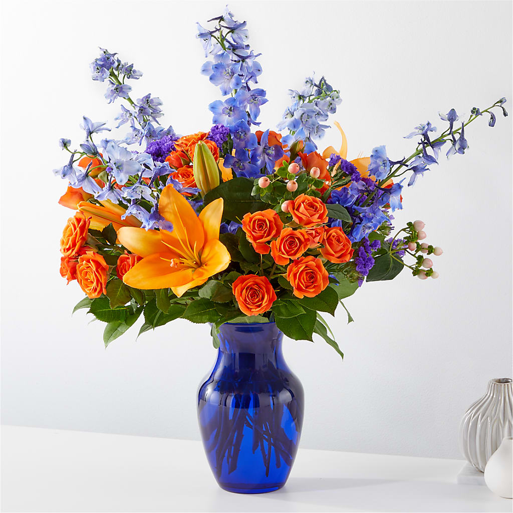 Radiant Citrus Bouquet – Bloom Boutique Ny, Lake Grove NY