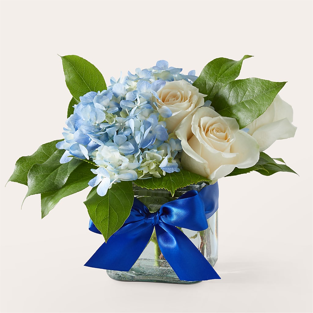 Sky Blue Delight Bouquet – Bloom Boutique Ny, Lake Grove NY