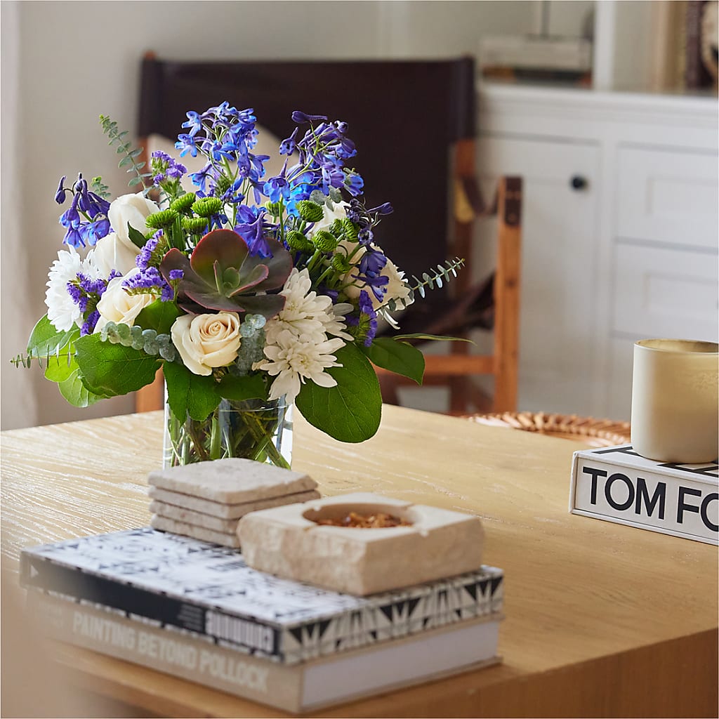 Cerulean Waves Bouquet – Bloom Boutique Ny, Lake Grove NY