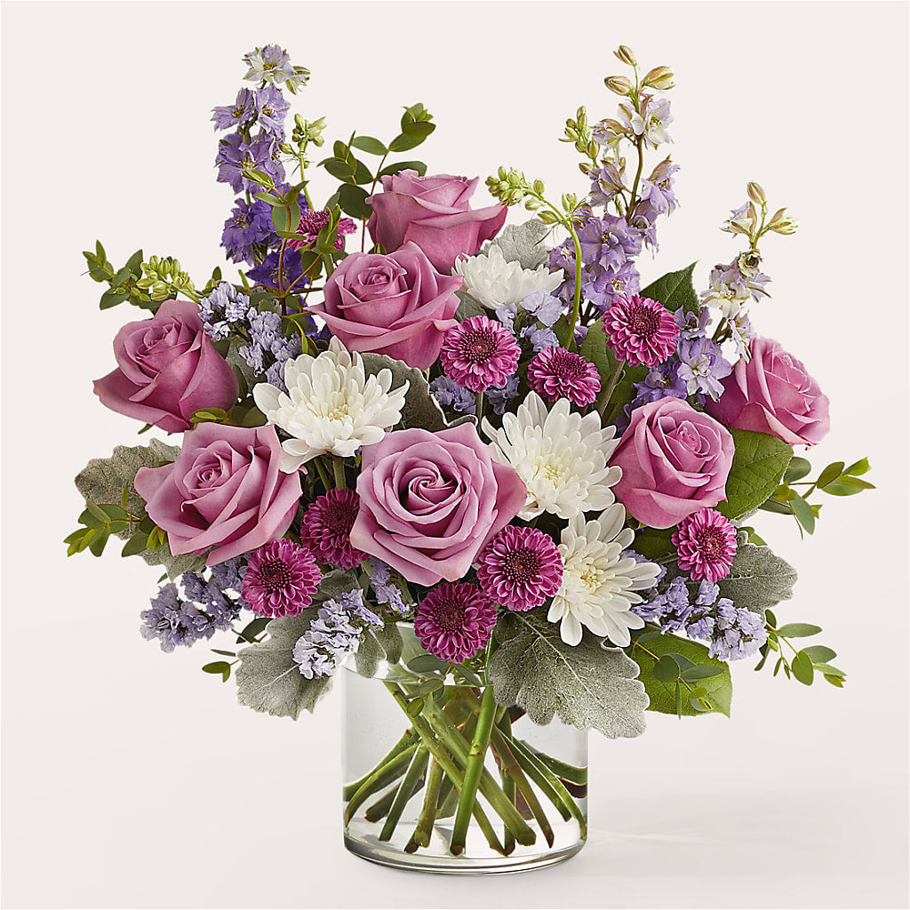 Violet Frost Bouquet – Bloom Boutique Ny, Lake Grove NY