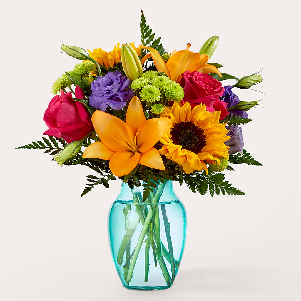Double Rainbow Bouquet – Bloom Boutique Ny, Lake Grove NY