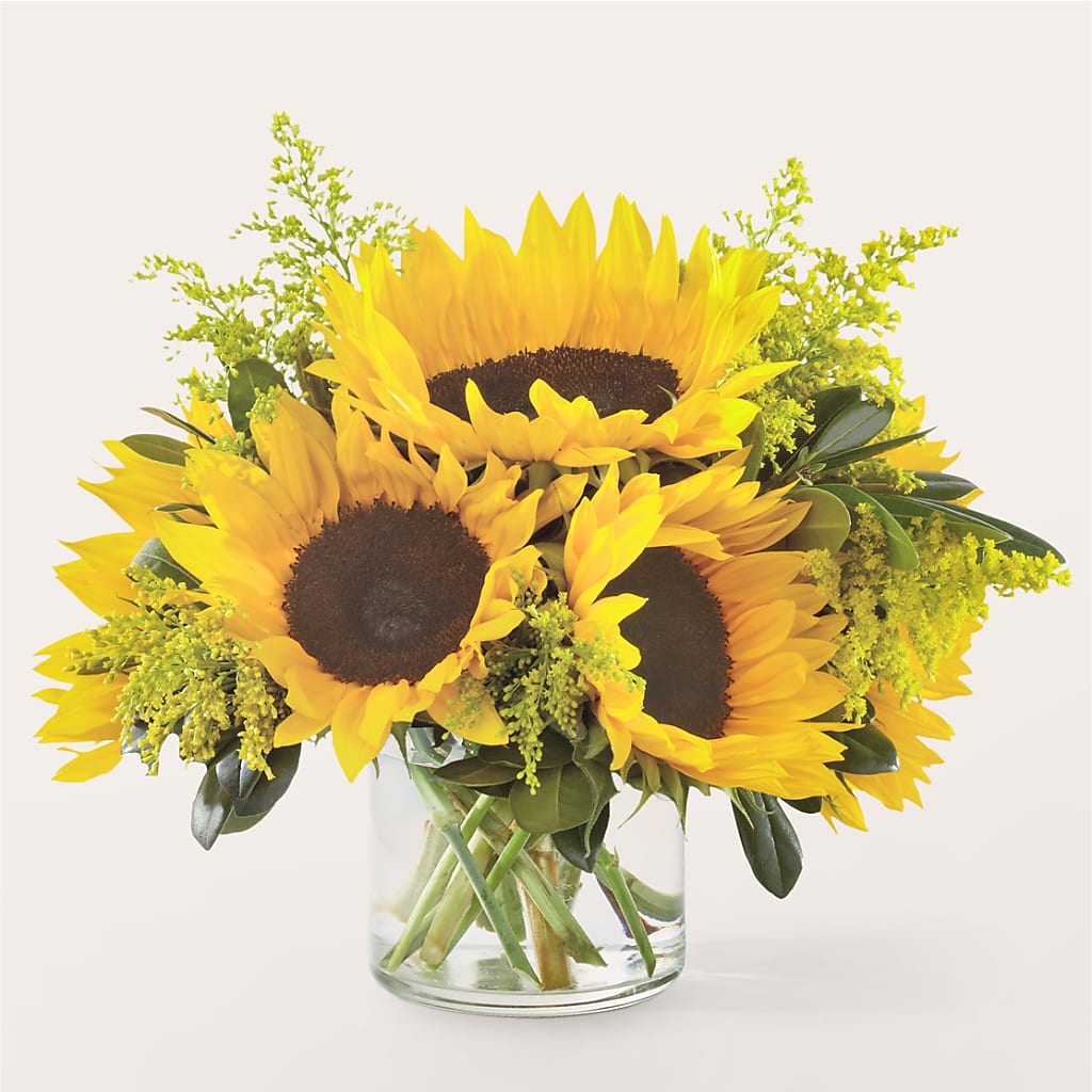 Beaming Sunflower Bouquet – Bloom Boutique Ny, Lake Grove NY