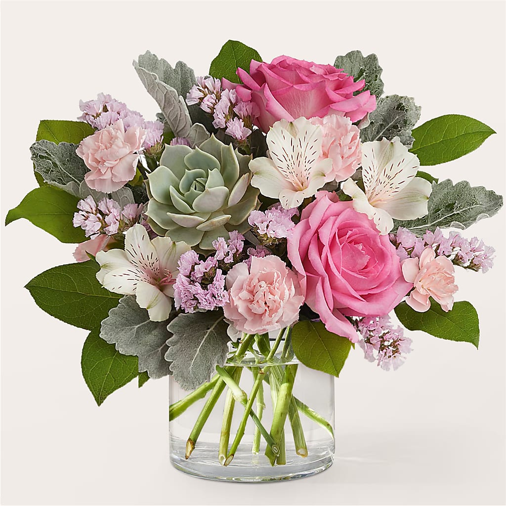 Dusty Rose Bouquet – Bloom Boutique Ny, Lake Grove NY