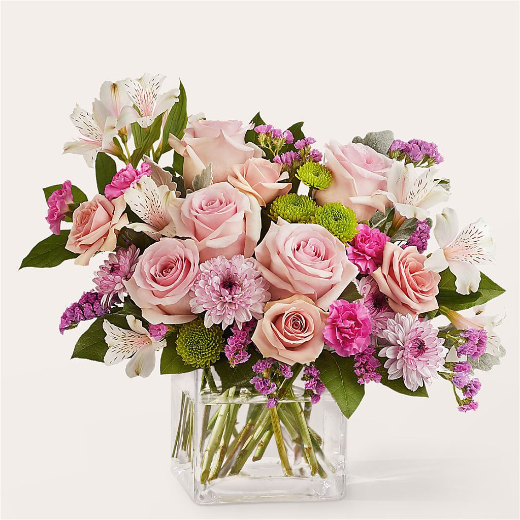 Pink Suede Bouquet – Bloom Boutique Ny, Lake Grove NY