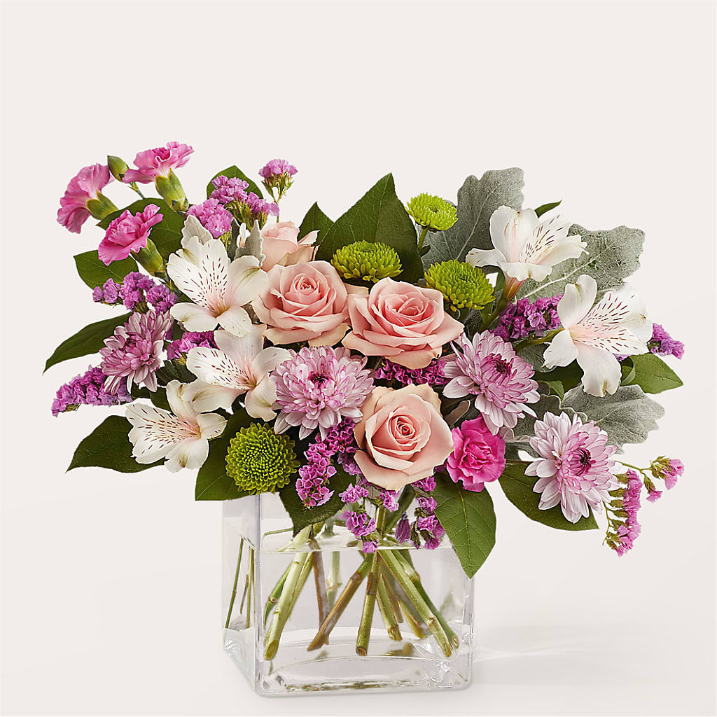 Pink Suede Bouquet – Bloom Boutique Ny, Lake Grove NY