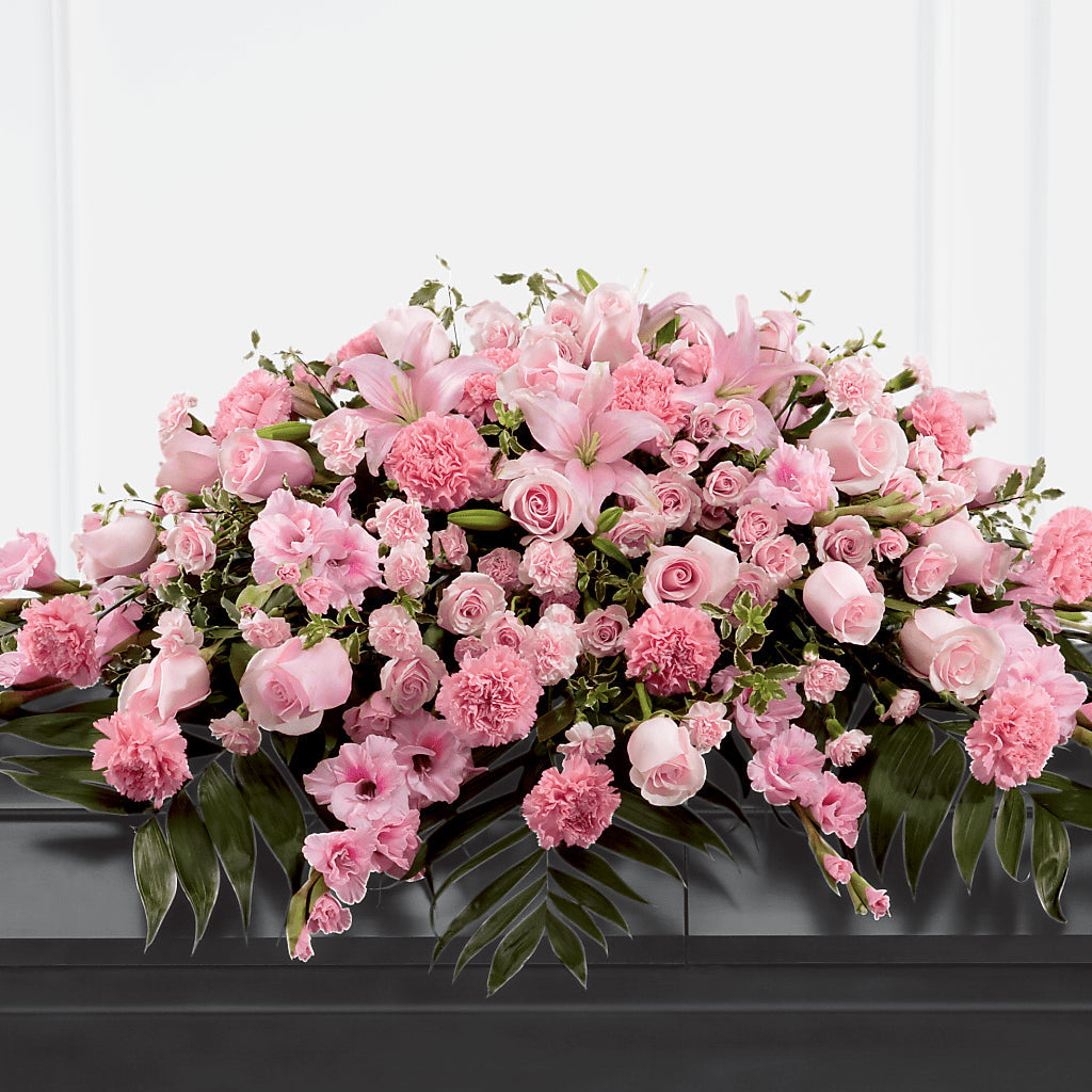 Garden of Comfort Casket Spray (Standard) – Bloom Boutique Ny, Lake Grove NY