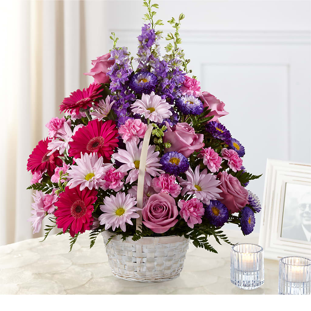 Pastel Peace Basket – Bloom Boutique Ny, Lake Grove NY