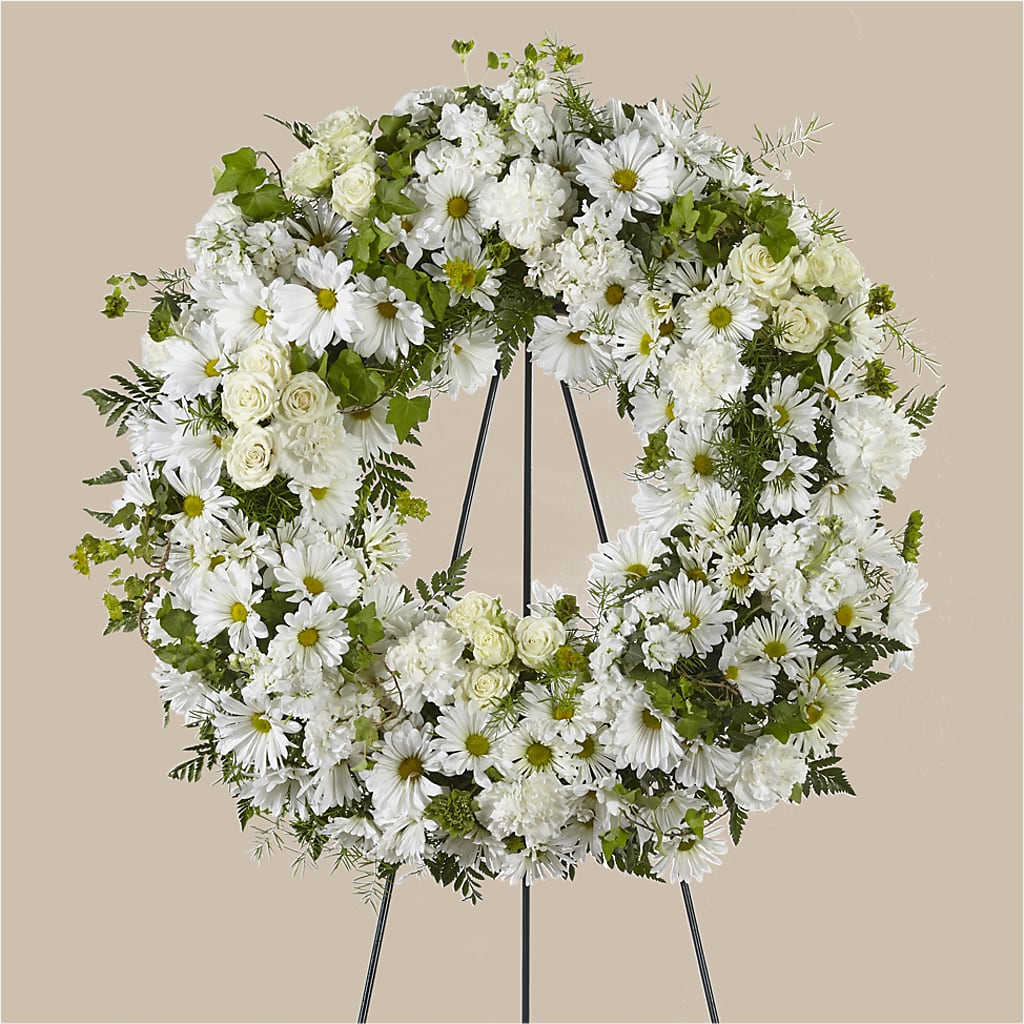 Faithful Wishes Wreath – Bloom Boutique Ny, Lake Grove NY