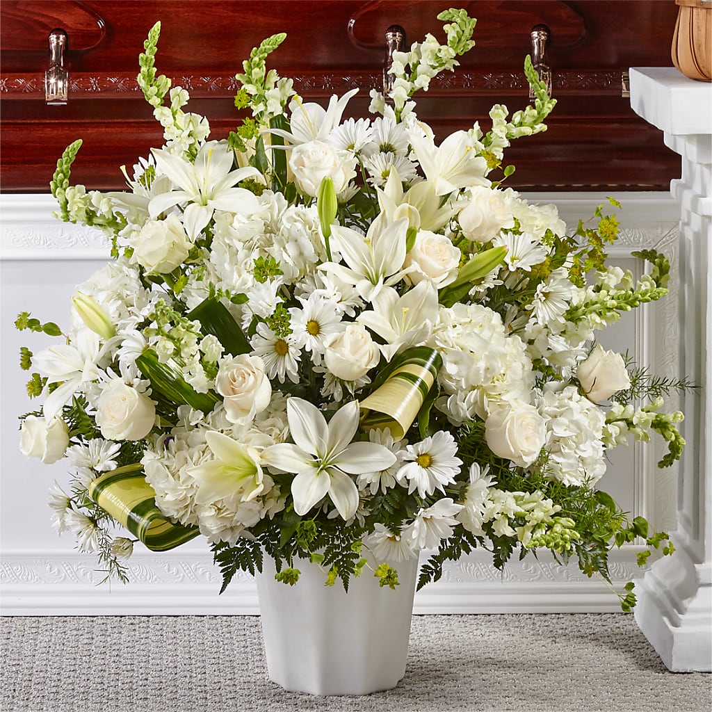 Thoughts of Tranquility Floor Basket – Bloom Boutique Ny, Lake Grove NY