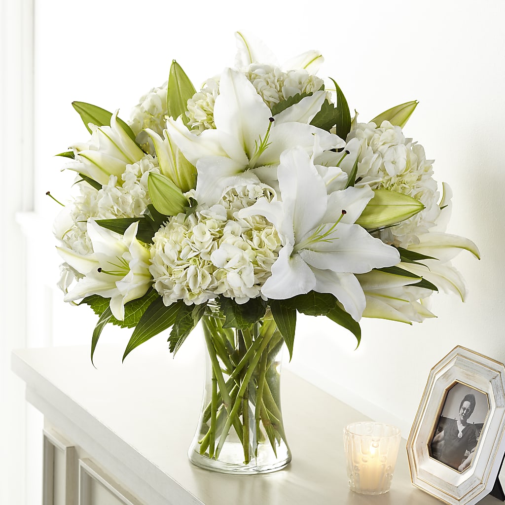 Compassionate Lily Bouquet – Bloom Boutique Ny, Lake Grove NY