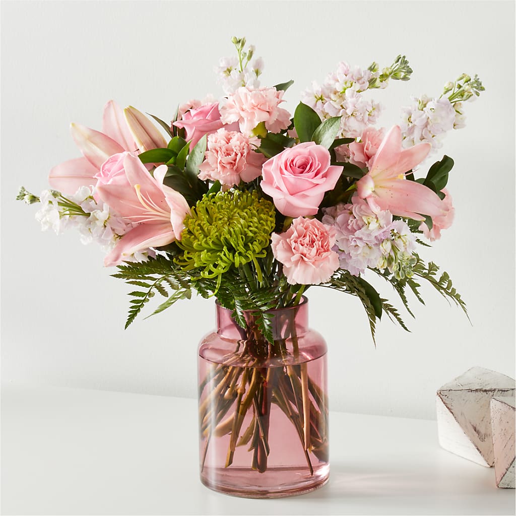 Pretty in Pink Bouquet – Bloom Boutique Ny, Lake Grove NY