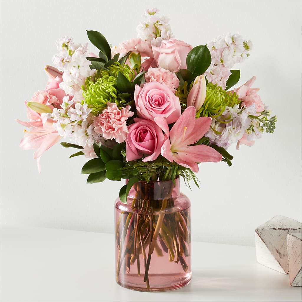 Pretty in Pink Bouquet – Bloom Boutique Ny, Lake Grove NY