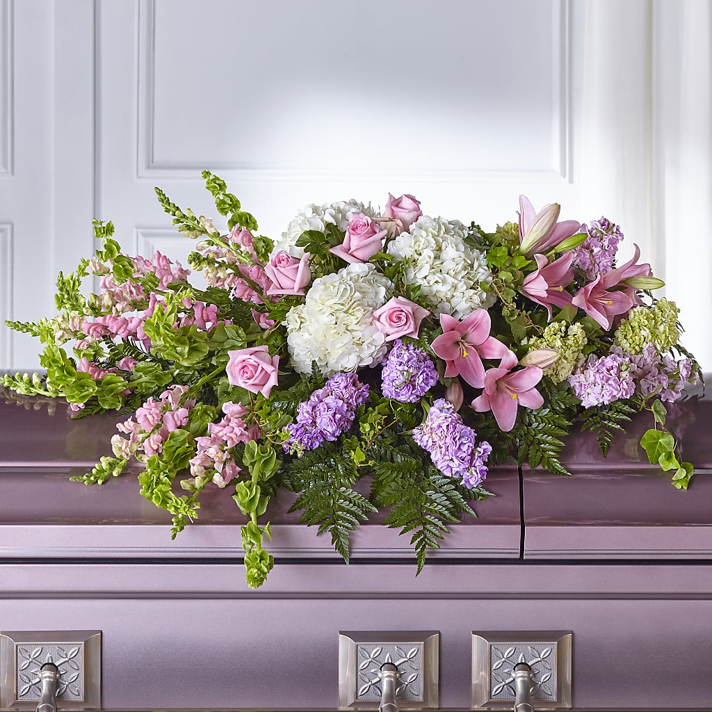 Life's Gratitude Casket Spray – Bloom Boutique Ny, Lake Grove NY