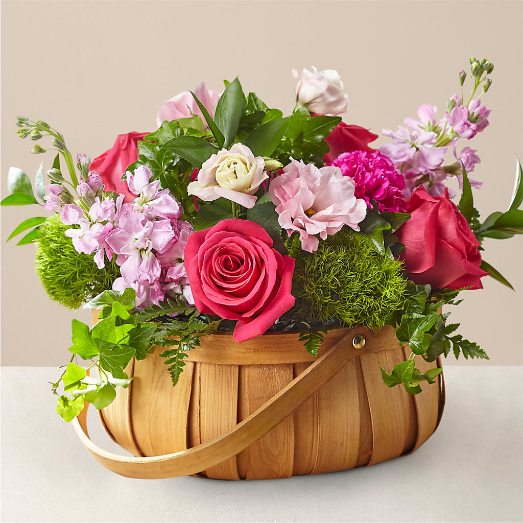 Radiance in Bloom Basket – Bloom Boutique Ny, Lake Grove NY
