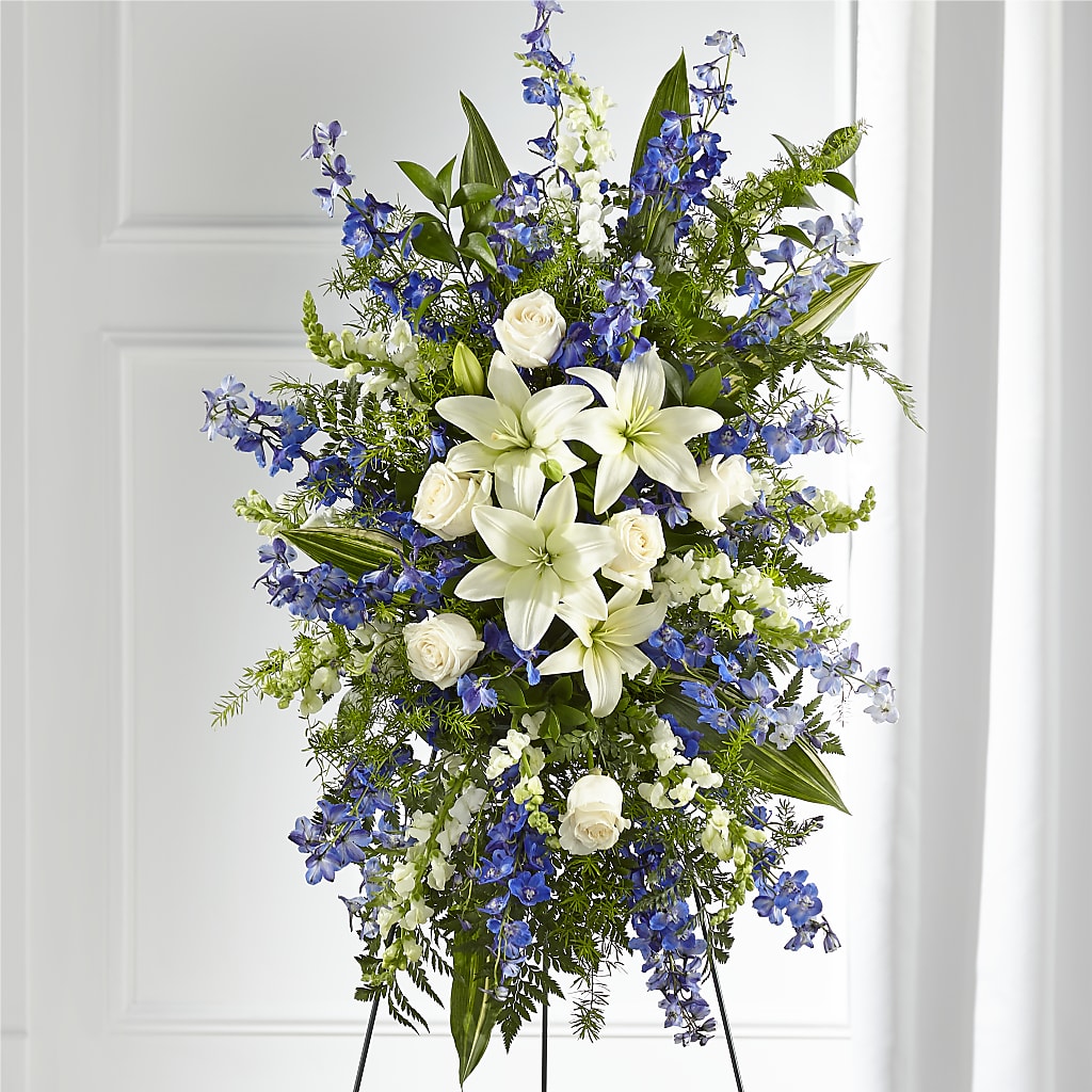Faithful Friend Standing Spray – Bloom Boutique Ny, Lake Grove NY