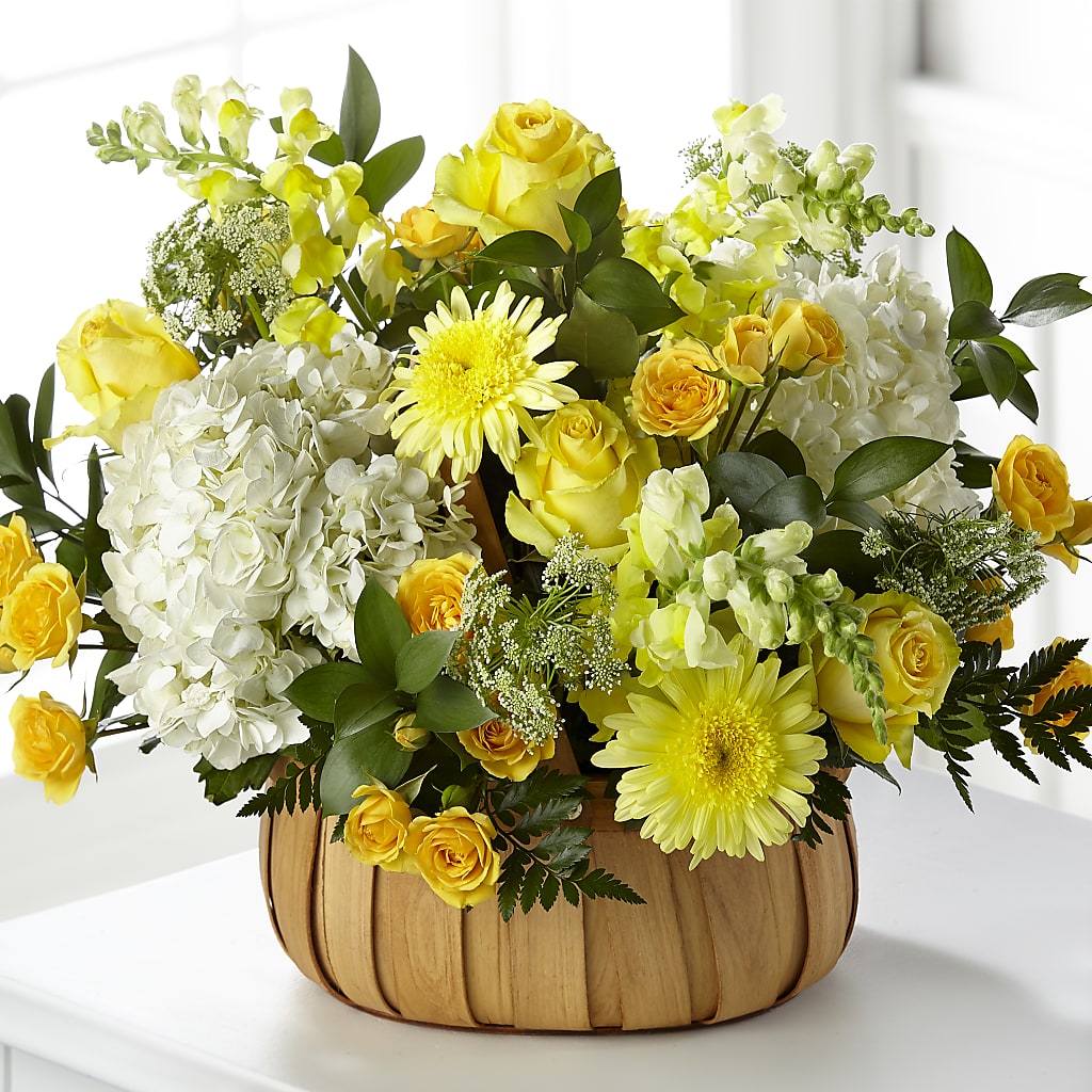 Rustic Remembrance Basket – Bloom Boutique Ny, Lake Grove NY
