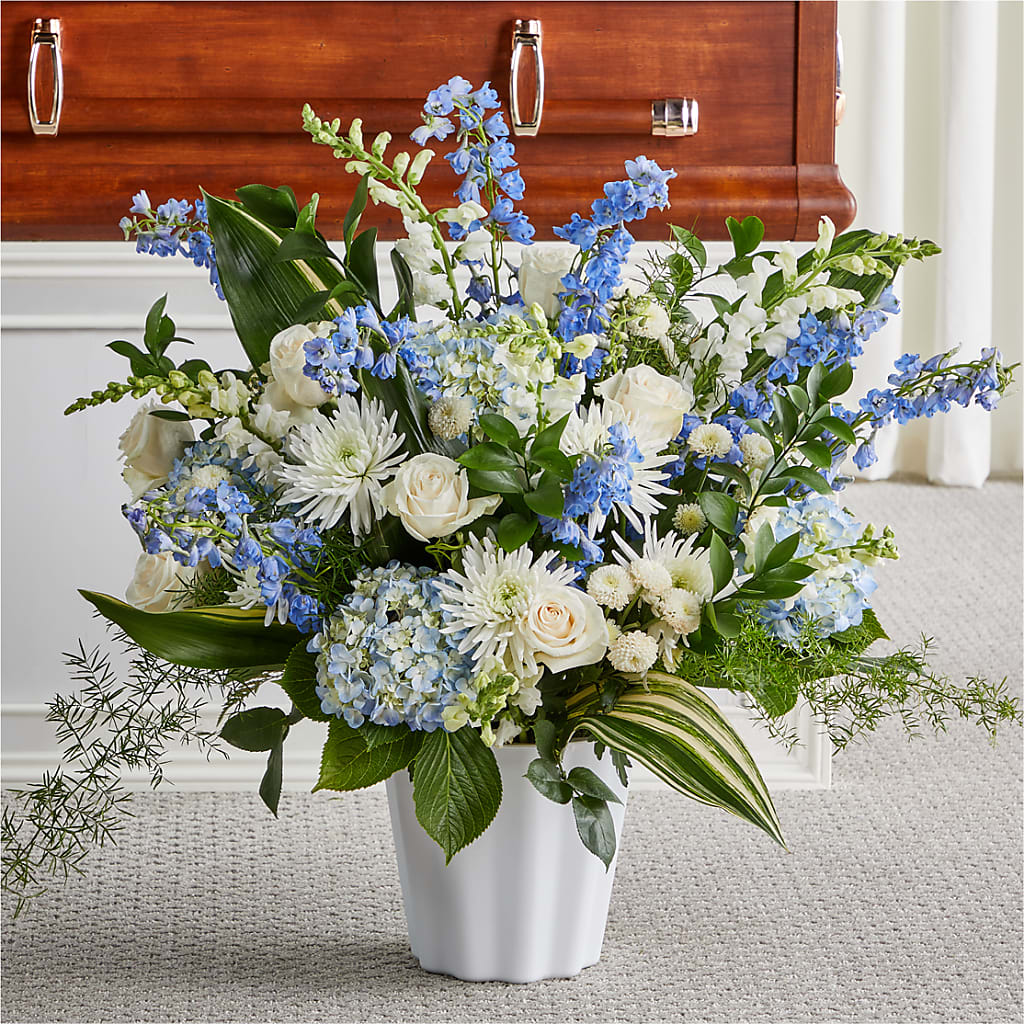 Everlasting Memories Floor Basket – Bloom Boutique Ny, Lake Grove NY