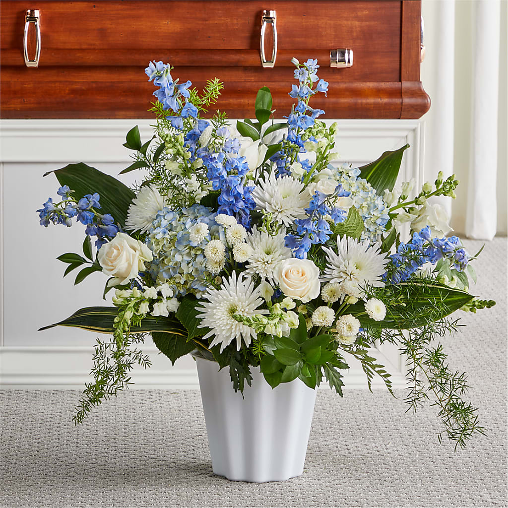 Everlasting Memories Floor Basket – Bloom Boutique Ny, Lake Grove NY