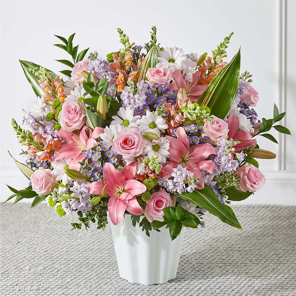 Abundant Compassion Floor Basket – Bloom Boutique Ny, Lake Grove NY