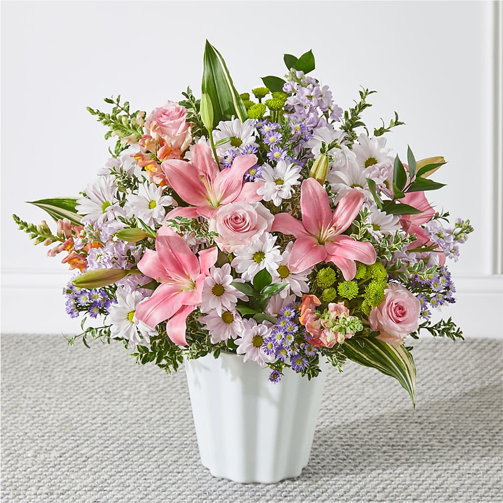 Abundant Compassion Floor Basket – Bloom Boutique Ny, Lake Grove NY