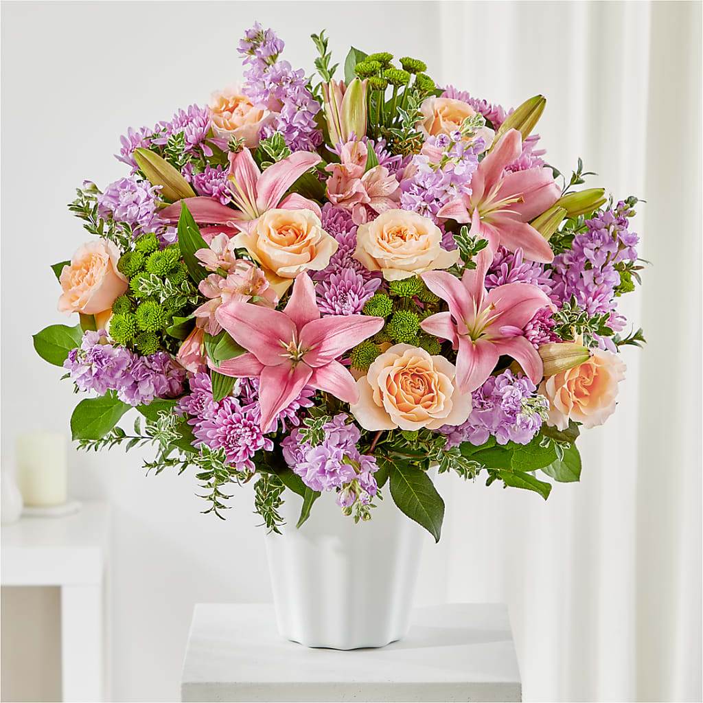 Supportive Embrace Tabletop Basket – Bloom Boutique Ny, Lake Grove NY