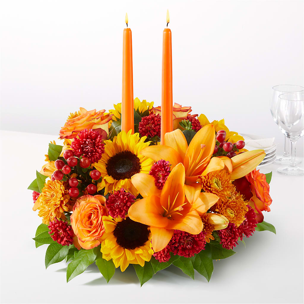 Grateful Centerpiece – Bloom Boutique Ny, Lake Grove NY
