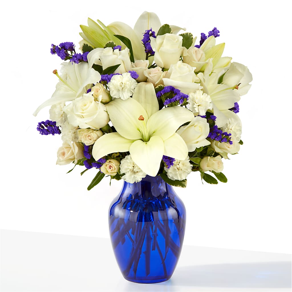 Sapphire Rush Bouquet – Bloom Boutique Ny, Lake Grove NY