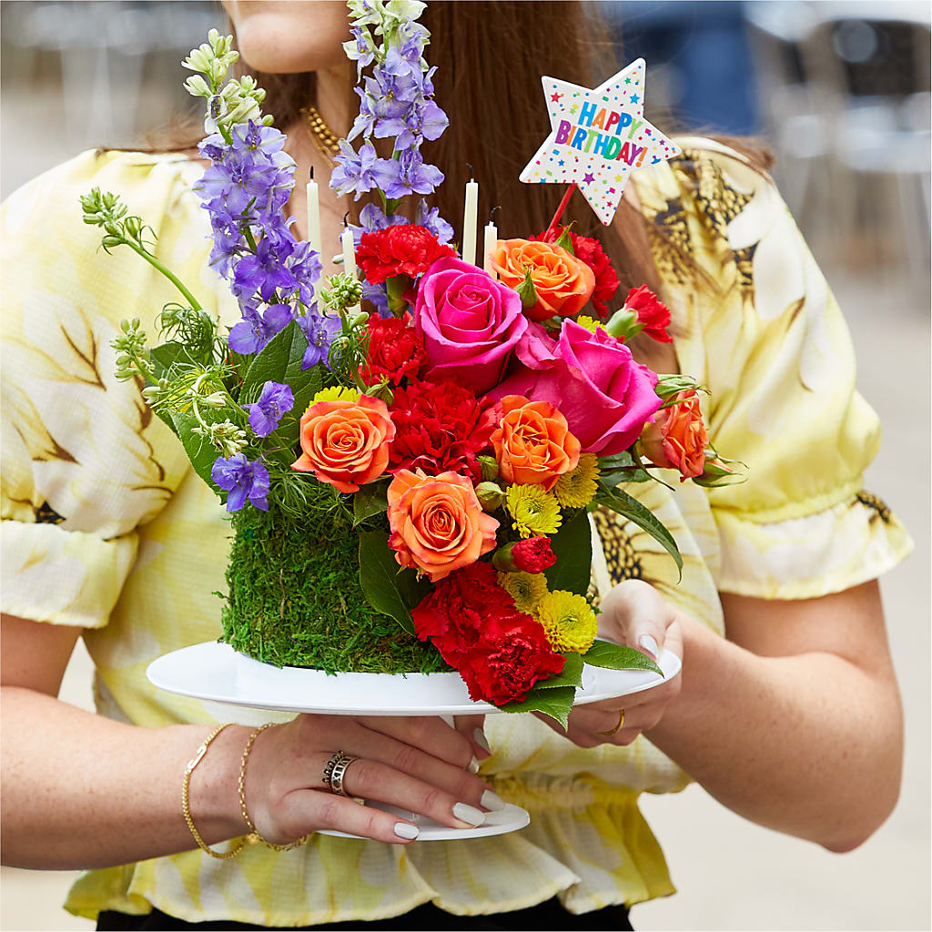 Best Year Yet Floral Cake – Bloom Boutique Ny, Lake Grove NY