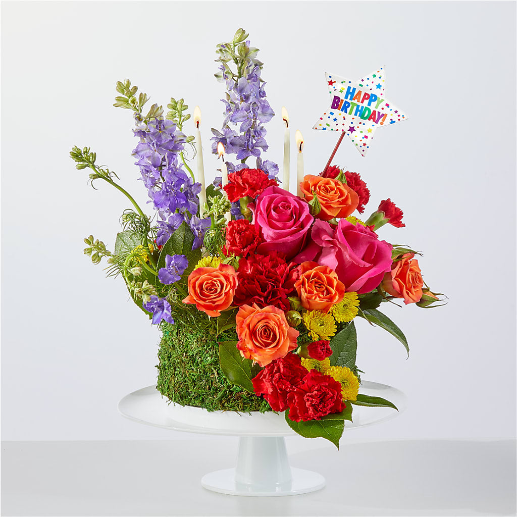 Best Year Yet Floral Cake – Bloom Boutique Ny, Lake Grove NY