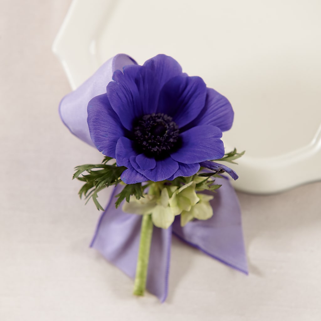 Purple Passion Boutonniere – Bloom Boutique Ny, Lake Grove NY