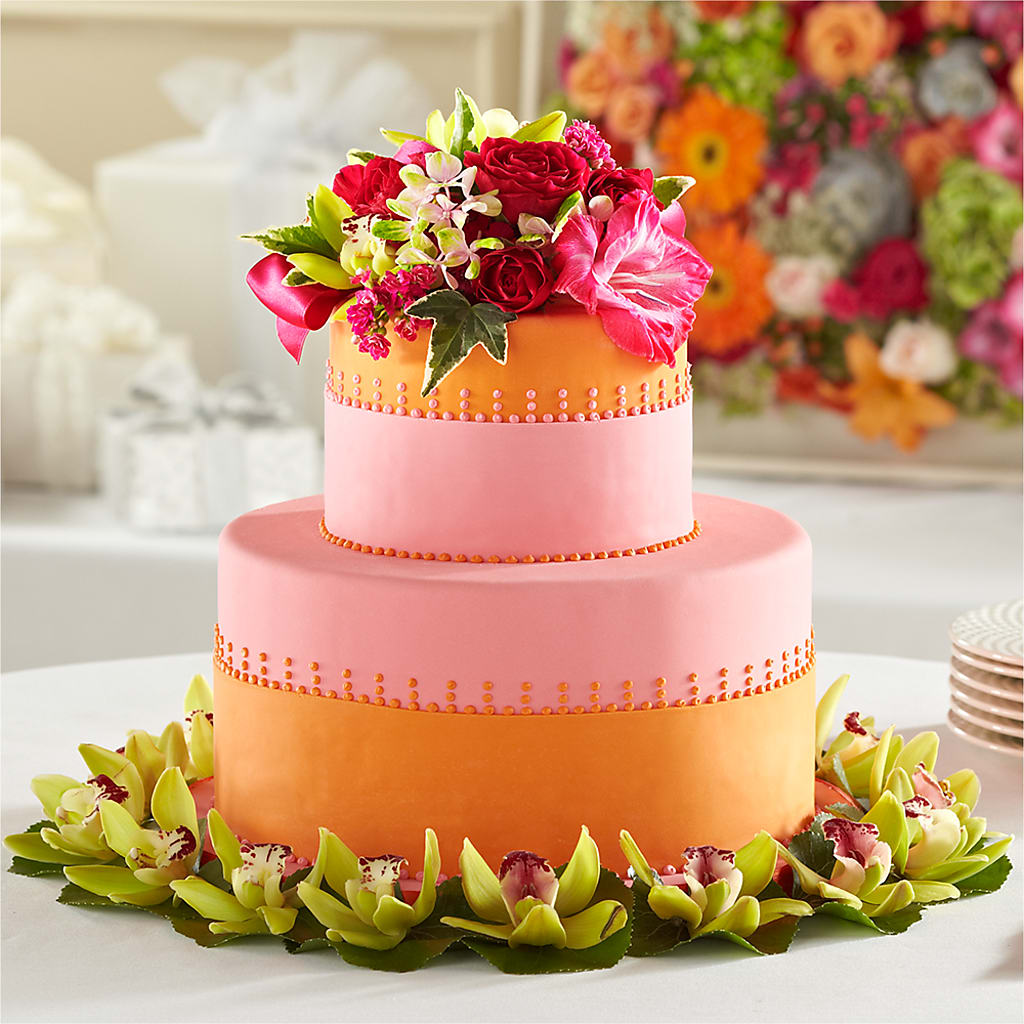 Sweet Citrus Cake Decor – Bloom Boutique Ny, Lake Grove NY