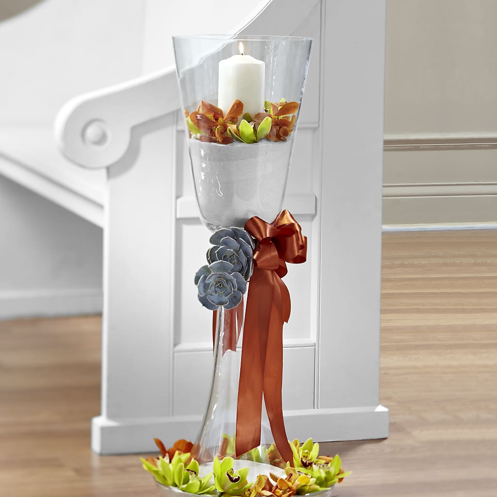 Matrimony Pew Decor – Bloom Boutique Ny, Lake Grove NY