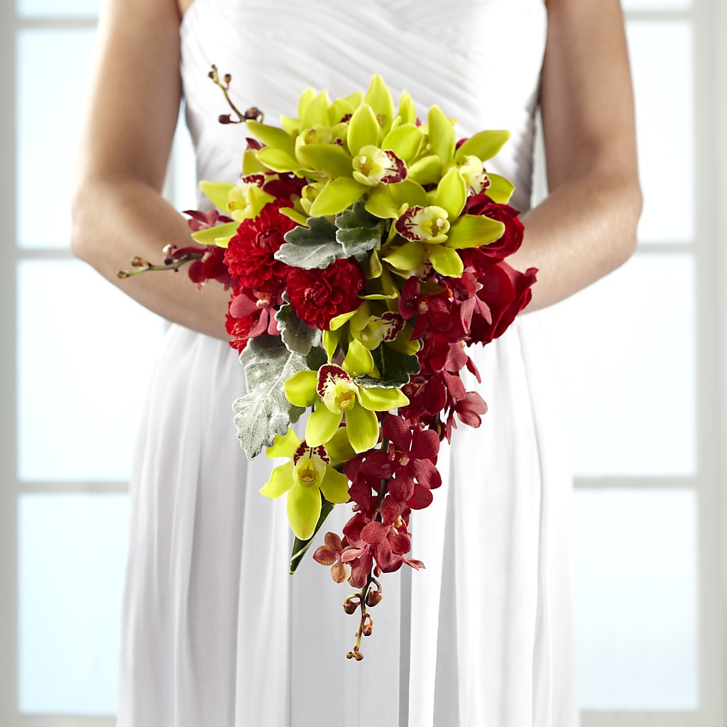 Elegant Orchid Bouquet – Bloom Boutique Ny, Lake Grove NY