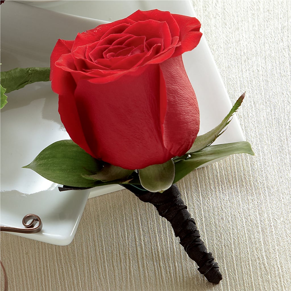 Red Rose Boutonniere – Bloom Boutique Ny, Lake Grove NY