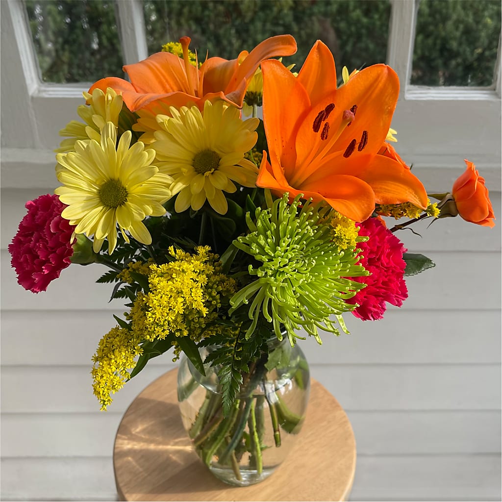 Bold & Bright – A Florist Original –  Bloom Boutique Ny, Lake Grove NY