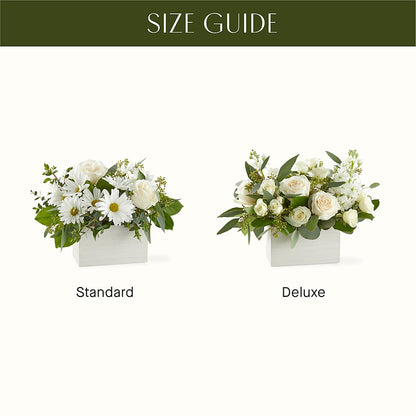Fresh Linen Box Bouquet –  Bloom Boutique Ny, Lake Grove NY