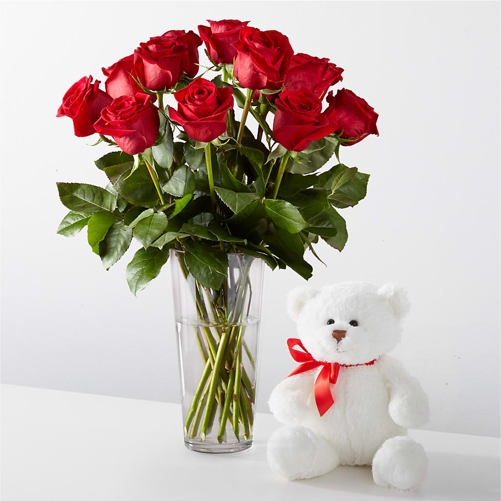 Romantic Long Stem Red Rose Bouquet Bundles –  Bloom Boutique Ny, Lake Grove NY