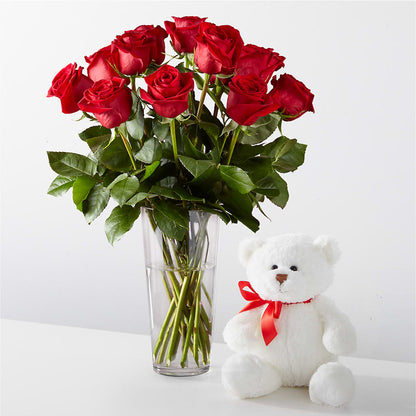 Romantic Long Stem Red Rose Bouquet Bundles –  Bloom Boutique Ny, Lake Grove NY