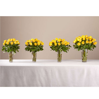 Long Stem Yellow Rose Bouquet –  Bloom Boutique Ny, Lake Grove NY
