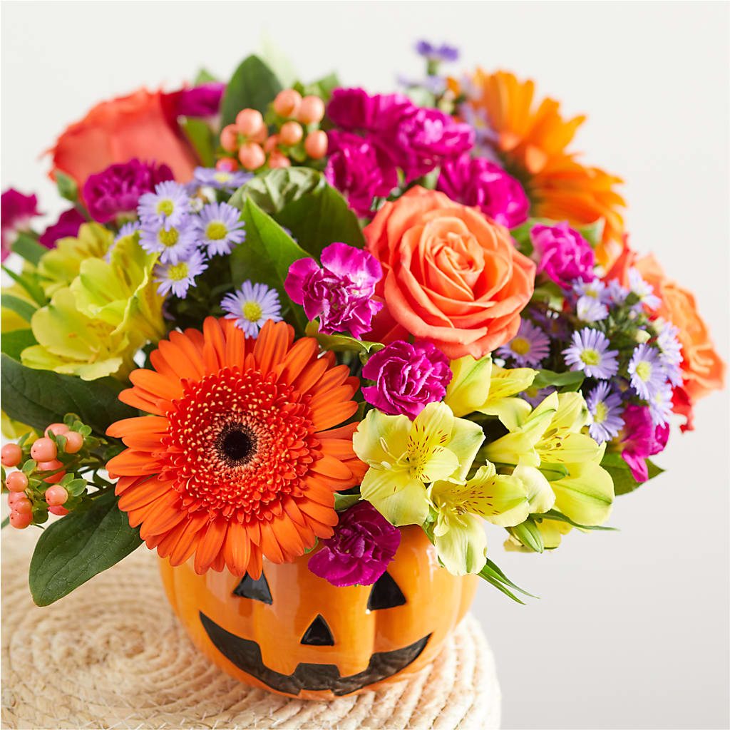 Tricks & Treats Pumpkin –  Bloom Boutique Ny, Lake Grove NY