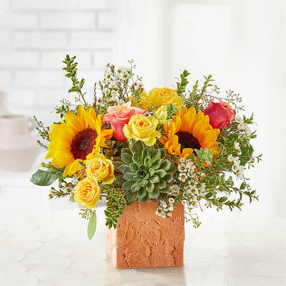 Sunflower Season Bouquet –  Bloom Boutique Ny, Lake Grove NY