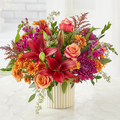 Burgundy Landscape Bouquet –  Bloom Boutique Ny, Lake Grove NY